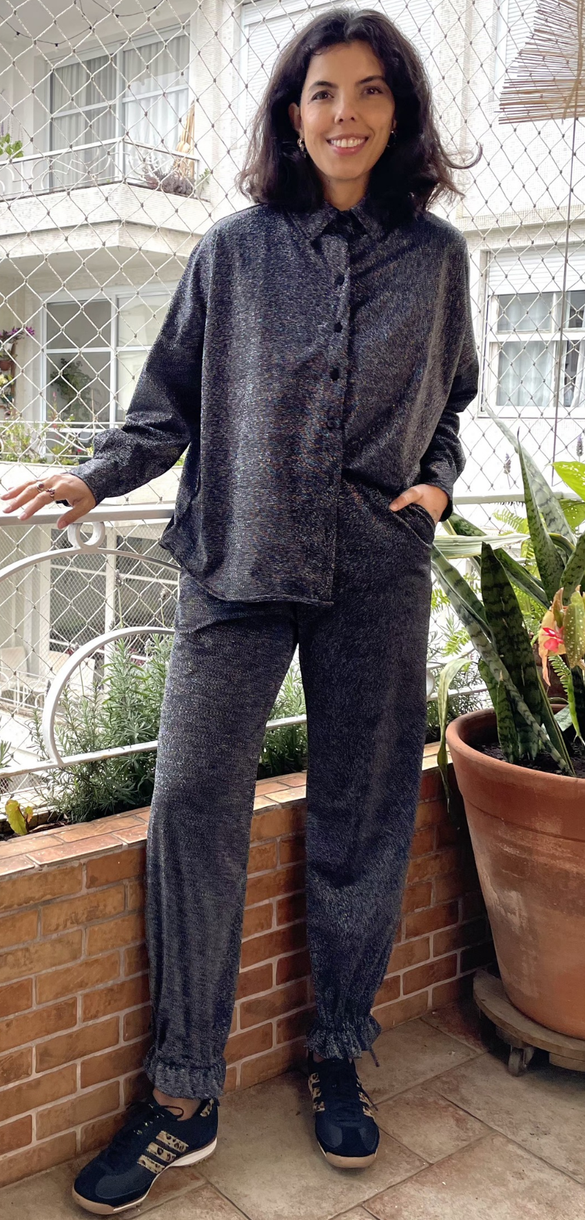 CAMISA LUXO PRATA