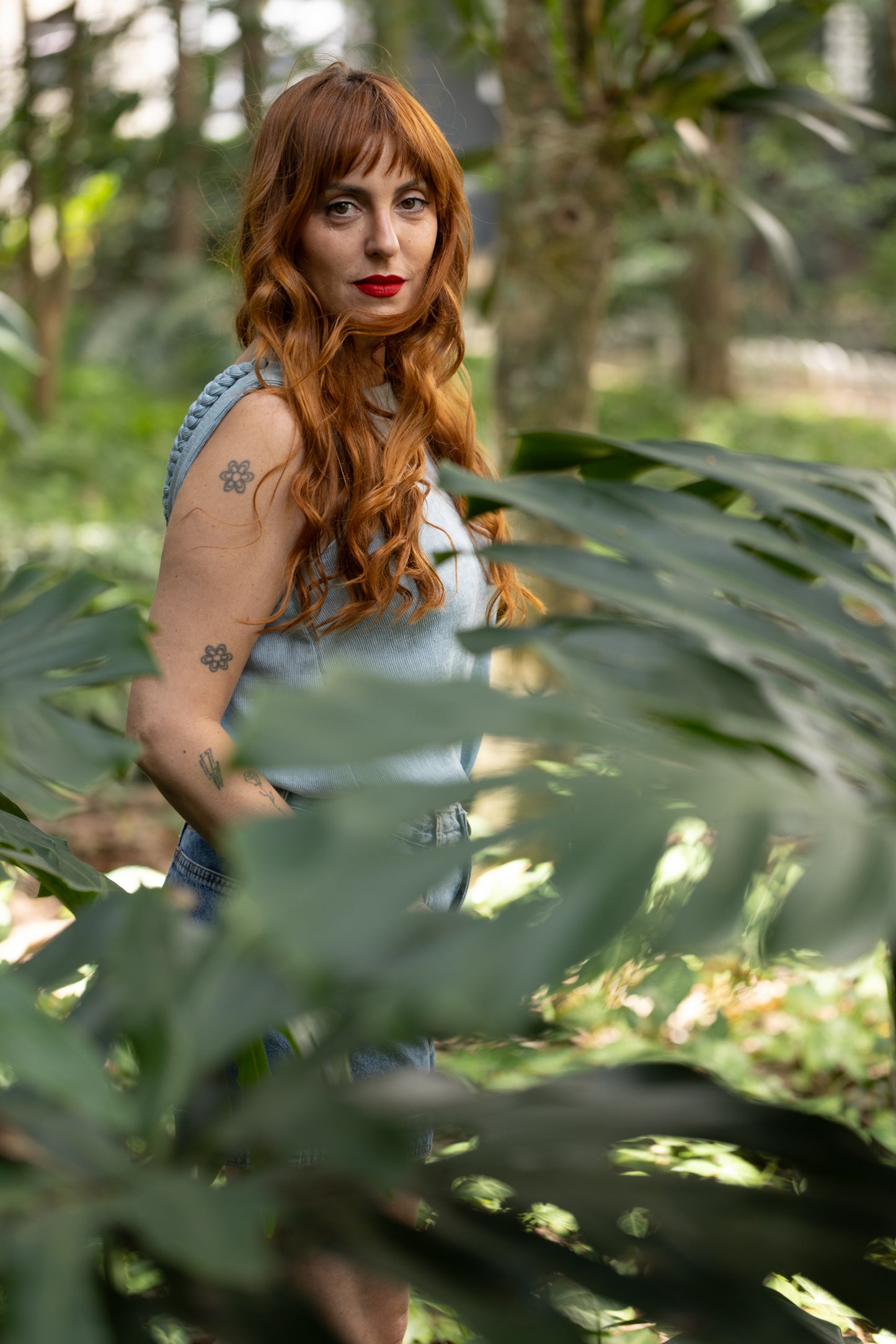 BLUSA TRANÇA AZUL